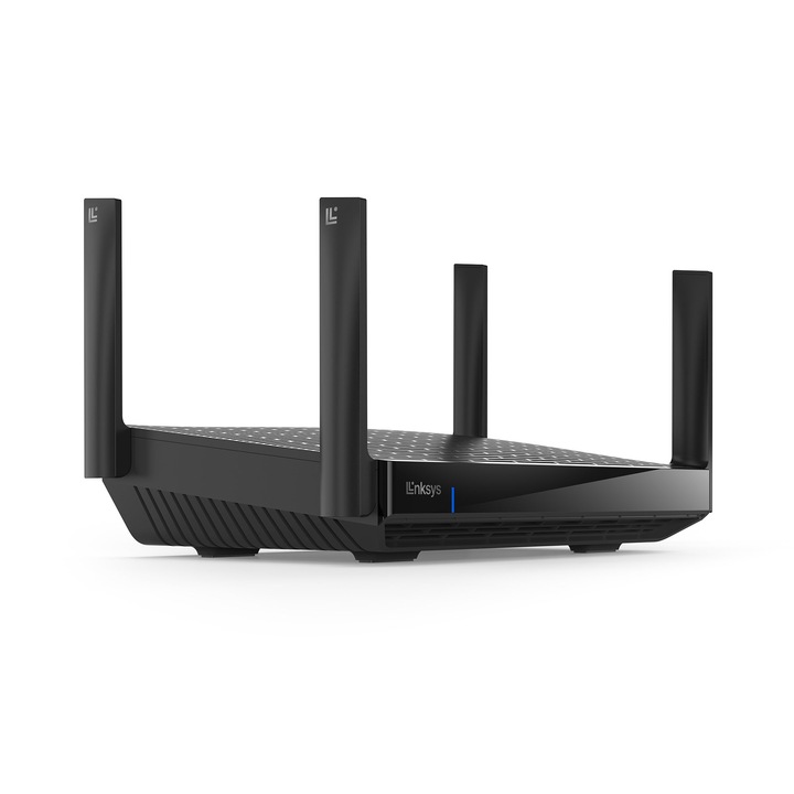 Linksys Hydra Pro 6E háromsávos Wifi 6E router, 8 adatfolyam, 6 GHz, 680 MB/s