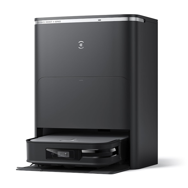 Роботизирана прахосмукачка Ecovacs Deebot X2 Omni, всмукателна мощност 8000 Pa, функция за моп, самопочистване, многоцветна