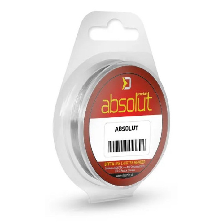 Delphin Absolut Fluorocarbon, 50m, Diametru 0.16mm