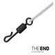 Montura Delphin The End FLRcarbon Leader 30lbs, 100 cm, pentru pescuit in ape dificile