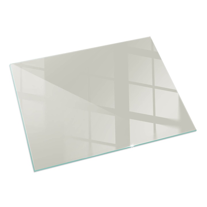 Placa de sticla pentru semineu, Tulup, Crem deschis, 60x40 cm, 0100107800100ccd5cfc3