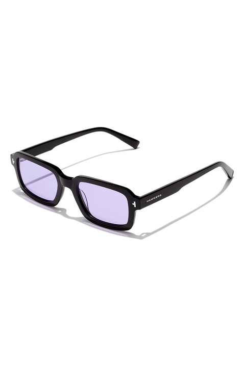 Hawkers, Правоъгълни слънчеви очила, 20-145, Черен