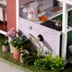 Casuta de papusi cu gradina DIY, design elegant