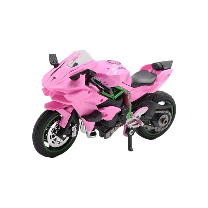 OEM 1:18-as könnyűfém motorkerékpár modell