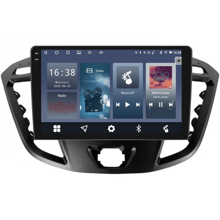 Navigatie PilotOn Ford Transit 2012-2020 9 inch 2GB 32GB 4 CORE