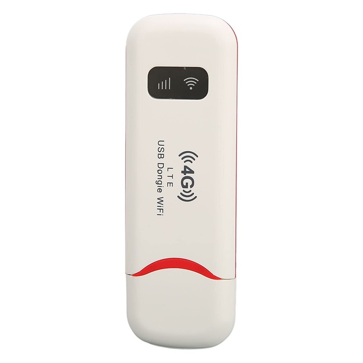 Мобилен Wifi рутер Goshyda, преносим 4G Lte USB високоскоростен интернет хотспот, слот за SIM карта, свързва 10 устройства, за бизнес пътувания, дейности на открито, офис
