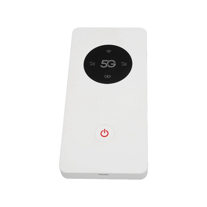 Bewinner 5G mobil Wifi router, független kétsávos 4G modem router Nano SIM kártyahellyel, 1,25 Gbps letöltési sebesség, mobil vezeték nélküli Wifi hotspot, Bewinner3C8D71K0Xi