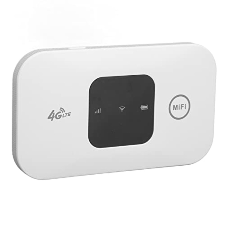 Преносим Wifi рутер със слот за SIM карта, 4G Lte мобилна Wifi точка за достъп, отключен партньор за пътуване, 4G безжичен рутер за телефон, лаптоп, таблет, домашен офис