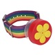 Dispozitiv de hranire pentru colibri cu forma de floare, curea ajustabila, detasabil, colorat