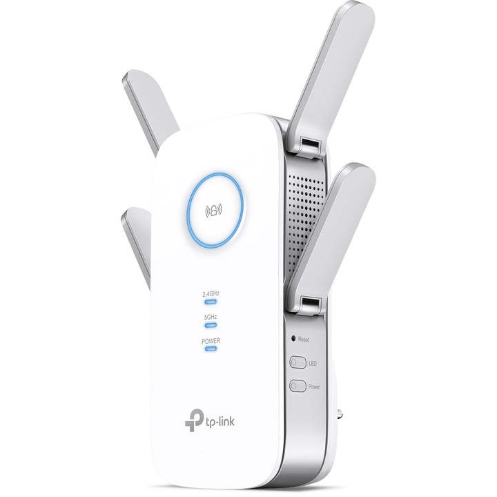 TP-Link RE655 játékra optimalizált router, kétsávos vezeték nélküli, 1733 Mbps 5 GHz + 800 Mbps 2,4 GHz, gigabites LAN port