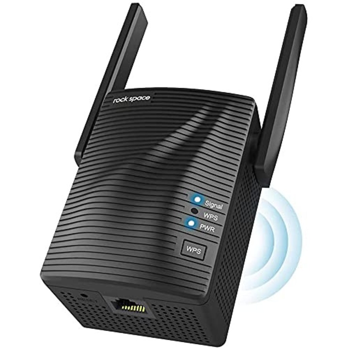 Геймърски рутер Rock Space, 1200 Mbit/s Wifi усилвател, 5GHz/2.4GHz, покритие 200m