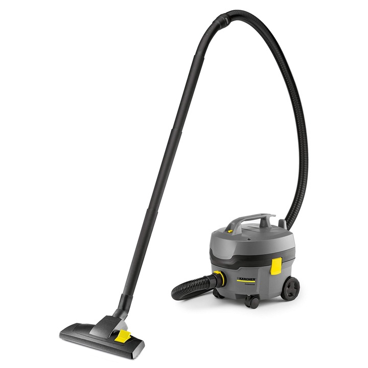 Прахосмукачка Karcher T 7/1 Classic, мощност 850 W, обем 7 литра, 23.5 Kpa, черна