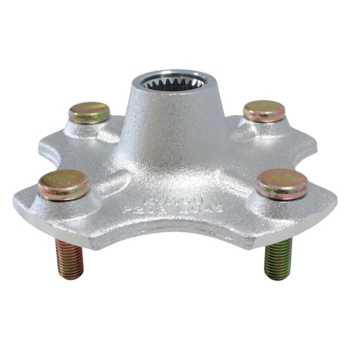 Butuc roată spate Kymco, MXU 50-150-250-300-300R, compatibilitate extinsă, argintiu