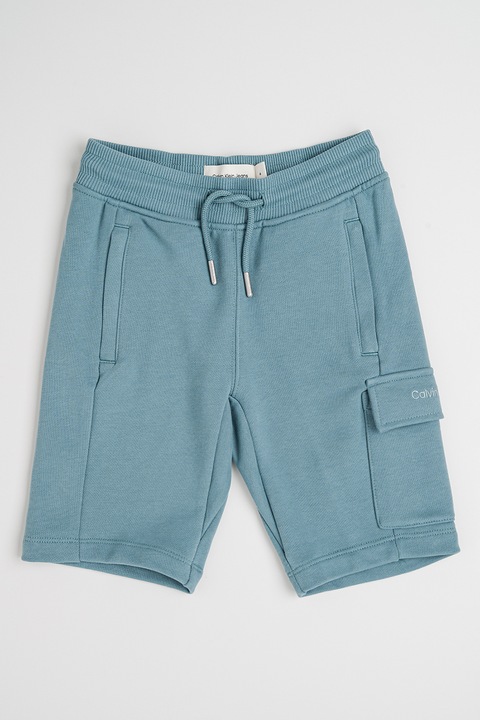 CALVIN KLEIN, Cargo bermudanadrág, Zöld