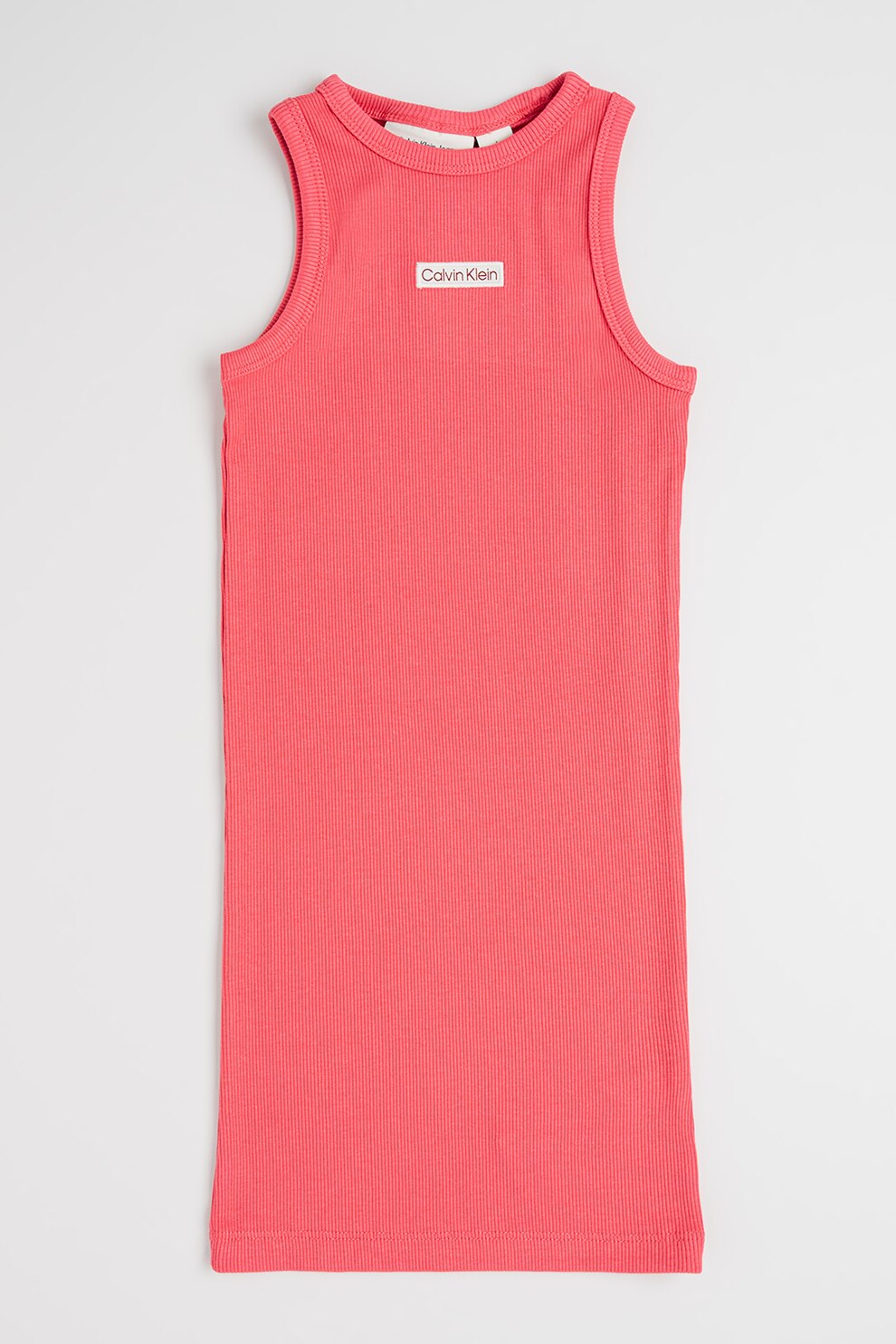 CALVIN KLEIN, Rochie mini fara maneci, Roz deschis, 164 CM