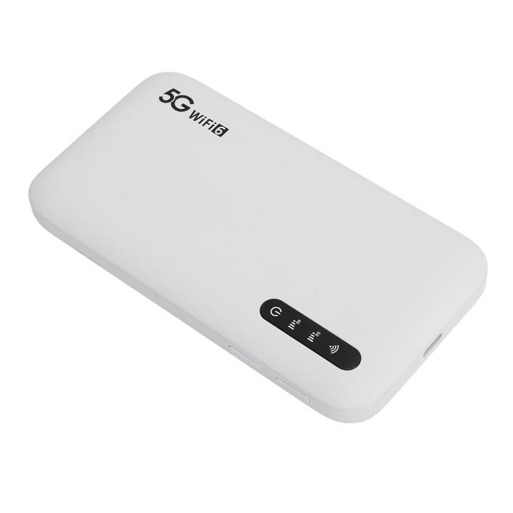 Zunate vezeték nélküli router, 5G mobil hotspot, kétsávos támogatás, hordozható, IP67, 6100mAh
