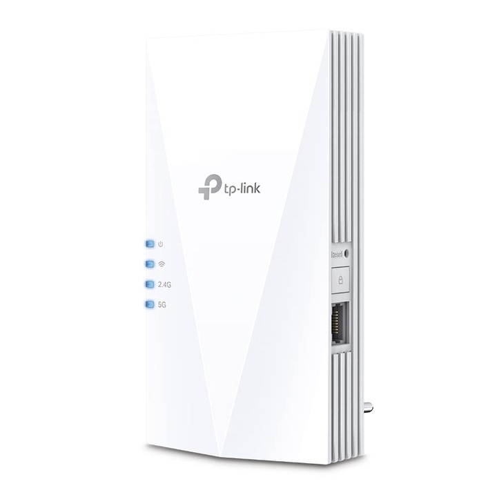 TP-Link RE1500X WLAN jelerősítő, Wi-Fi 6, 1000 Mbps, kétsávos, gigabites port