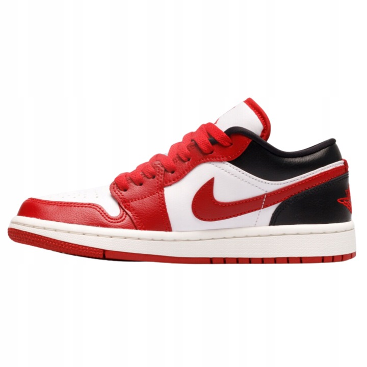 Pantofi sport dama Air Jordan 1 Low, Nike, Piele naturala, Multicolor