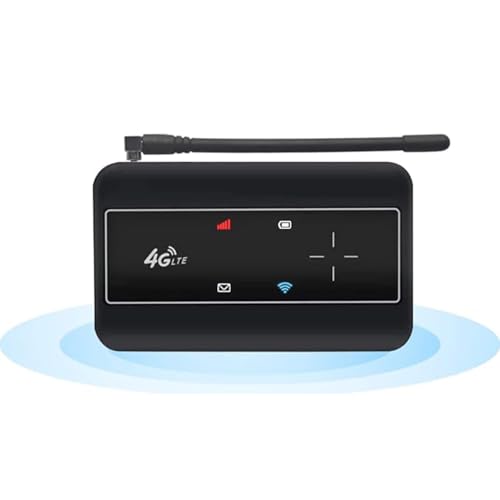 MAVIS LAVEN 4G WiFi Router Mobil - Mit SIM-Karten-Slot, LAN Port & Für Bis Zu 32 Geräte (EU-Version)