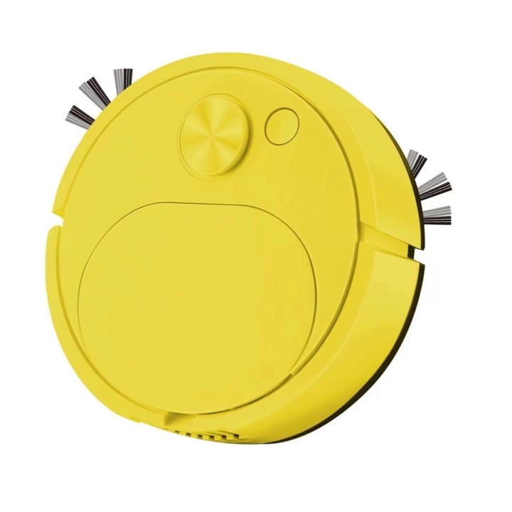 Aspirator robot Diyeeni Mini, combinat cu mop, alimentare acumulator, capacitate 600ml, încărcare USB, pentru uz casnic