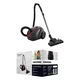 Aspirator de mana Grundig Vcc 3850 A, 800W, 1.5L, Negru/Rosu