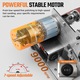 Mini slefuitor electric cu banda, WALALLA, 4000-9000 RPM, Reglare strangere si verticalitate, 7 setari de viteza, Design silentios, Antiderapant, Pentru slefuirea metalului, lemnului