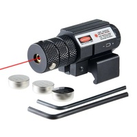 Laser rosu pentru pistol, Metal, Negru