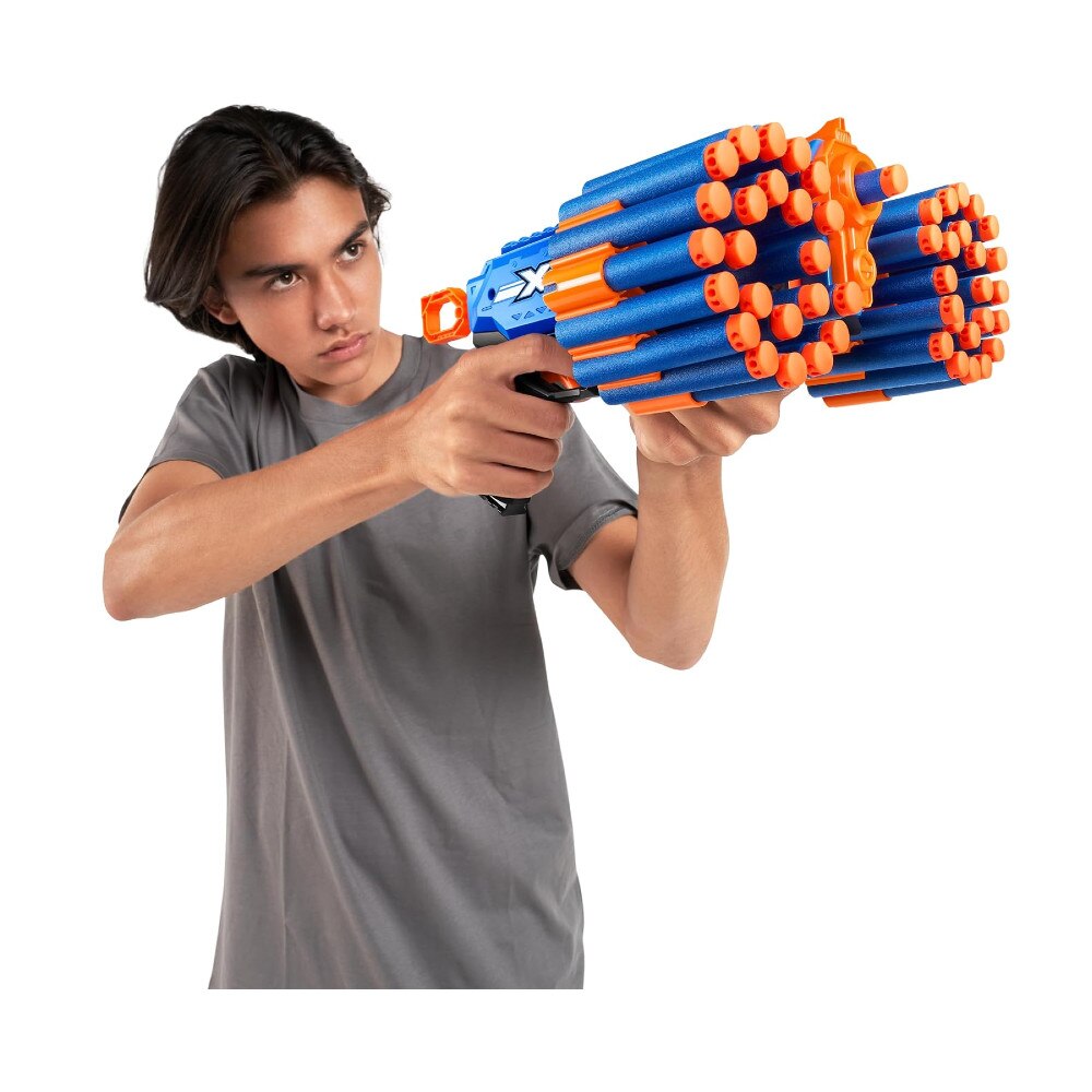 Pistol de jucarie X-Shot Insanity Manic, set 2x, 48 sageti, 30m