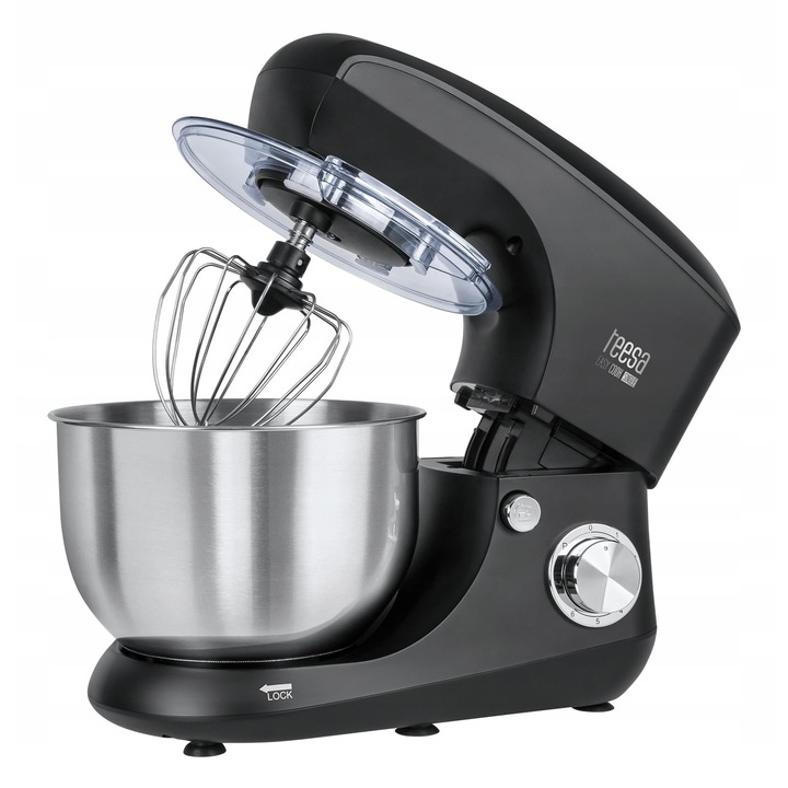 Teesa konyhai robotgép, mixer, 1000 W, alumínium, 1 liter, fekete