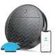 Aspirator Robot Lefant Cu Functie De Mop, Aspirator Robot De 3200Pa Cu Autonomie De 150 De Minute, Control Vocal Wi-Fi/Aplicatie/Alexa Pentru Par De Animale, Podea, Covor Cu Servetele Uscate Si Umede-M213S, Negru