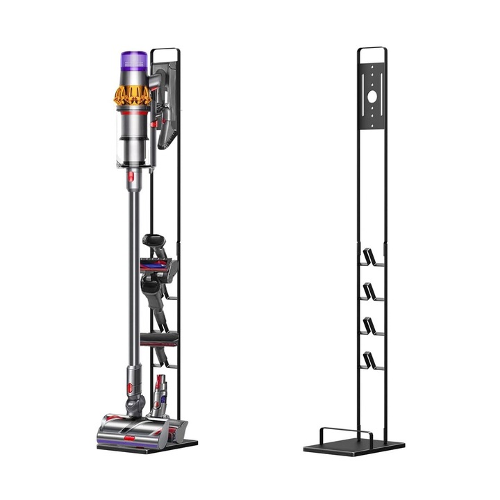 Suport Foho Compatibil Pentru Dyson Gen5 V15S V15 V12 Slim V11 V10 V8 V7 V6, Suport, Suport De Podea, Suport Pentru Accesorii, Depozitare Si Organizare, Fara Gaurire