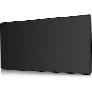 Mousepad Gaming Kriture, Negru, 31.5x11.8inch, 4mm, Baza Antiderapanta, Rezistent la Apa