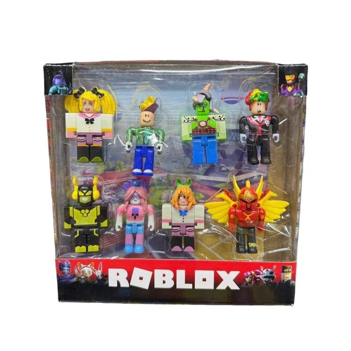 Set 8 figurine de jucarie AYDE, Roblox, Multicolor