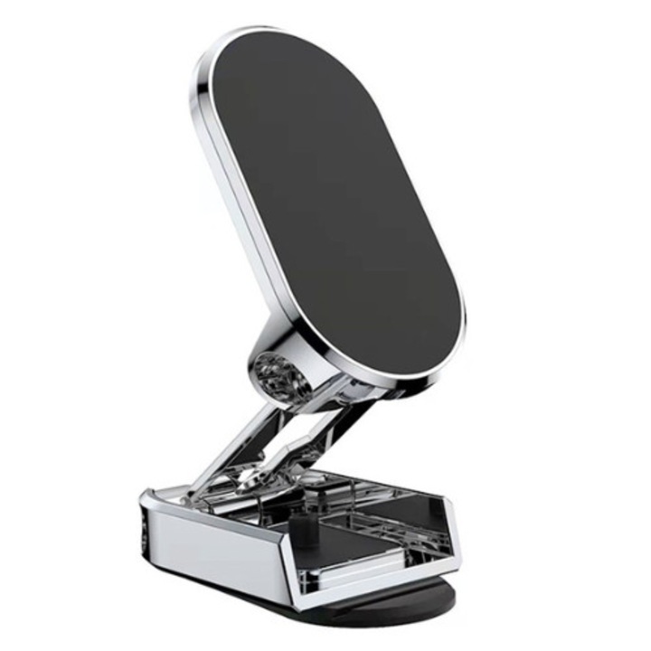 Mágneses autós tartó C91, minden telefonnal kompatibilis, műszerfalra ragasztható