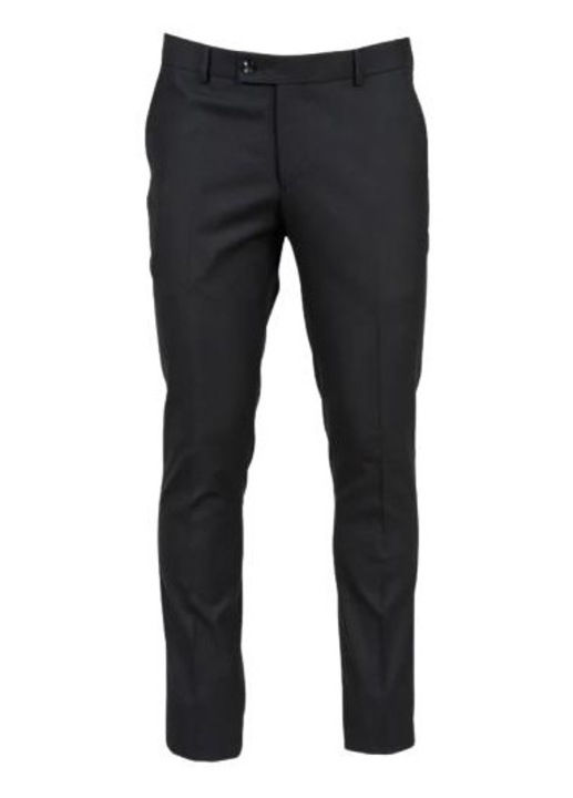 Pantaloni din stofa pentru barbati, Croiala clasica-1654, Negru