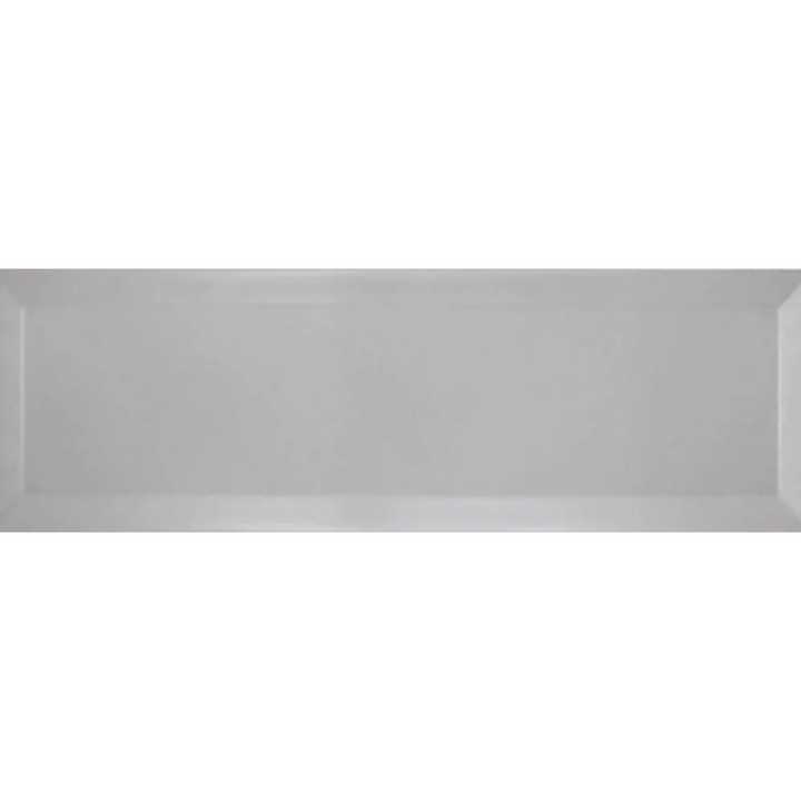 Faianta Bisel Grey, tip Metro, Lucioasa 10x30cm, Ribesalbes