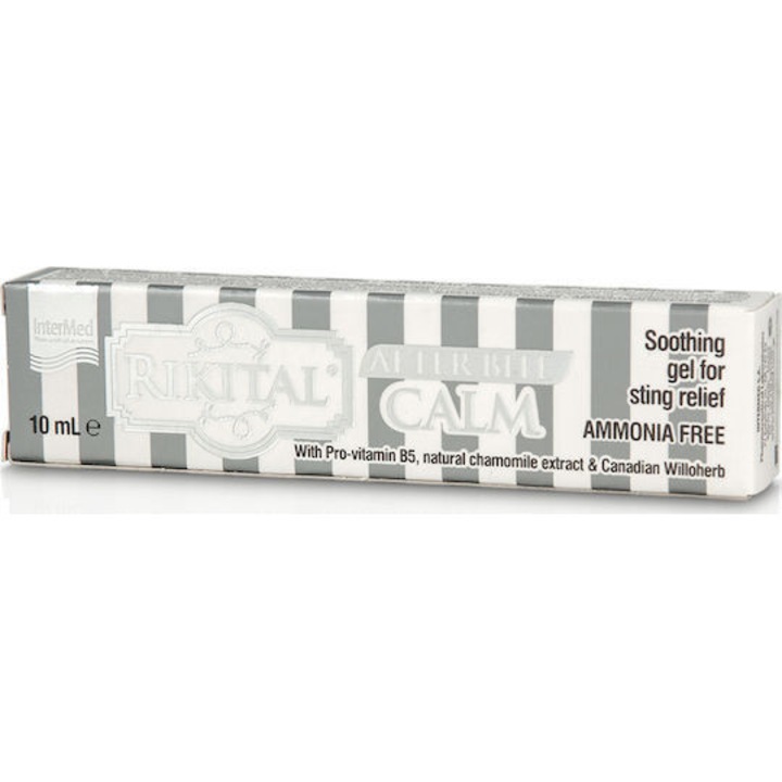 Gel calmant RIKITAL After Bite, 10ml, pentru iritatii cauzate de intepaturi de insecte