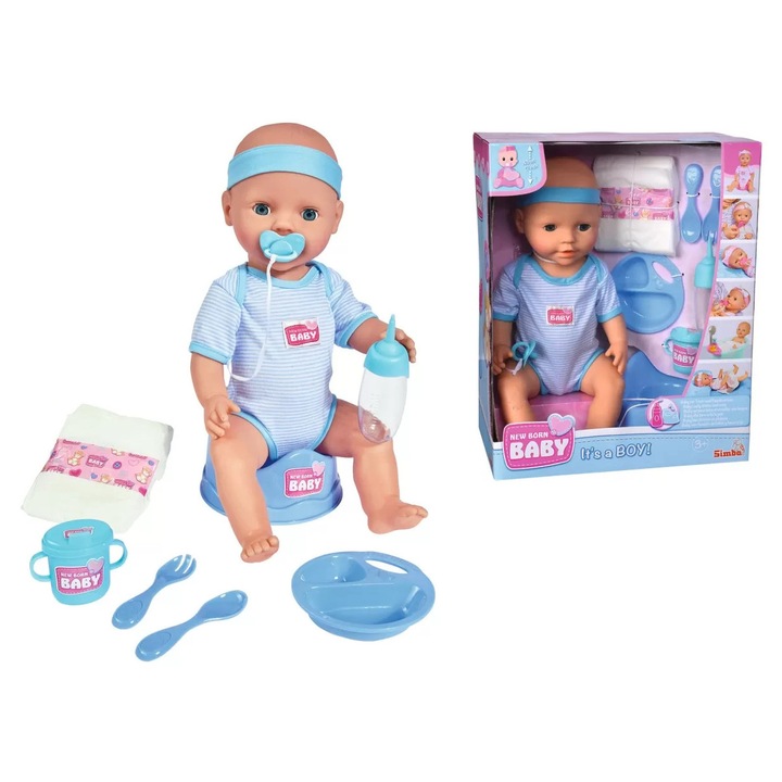 Кукла Бебе с аксесоари, 43 см