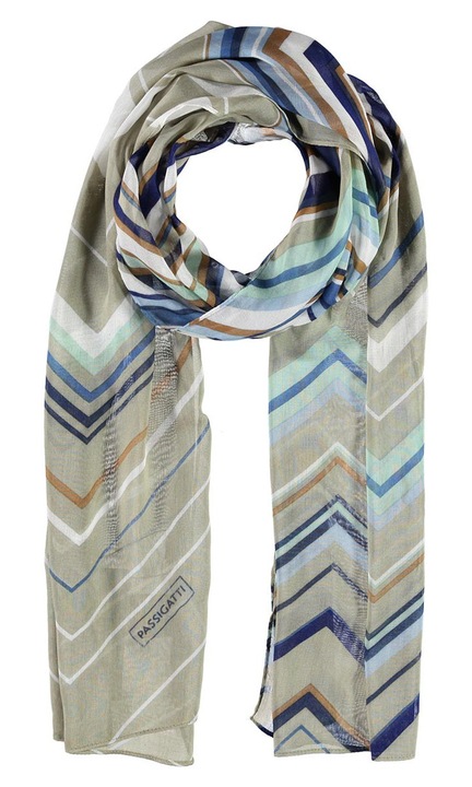 Sal dama usor, Passigatti, culori pastelate, 50x180cm