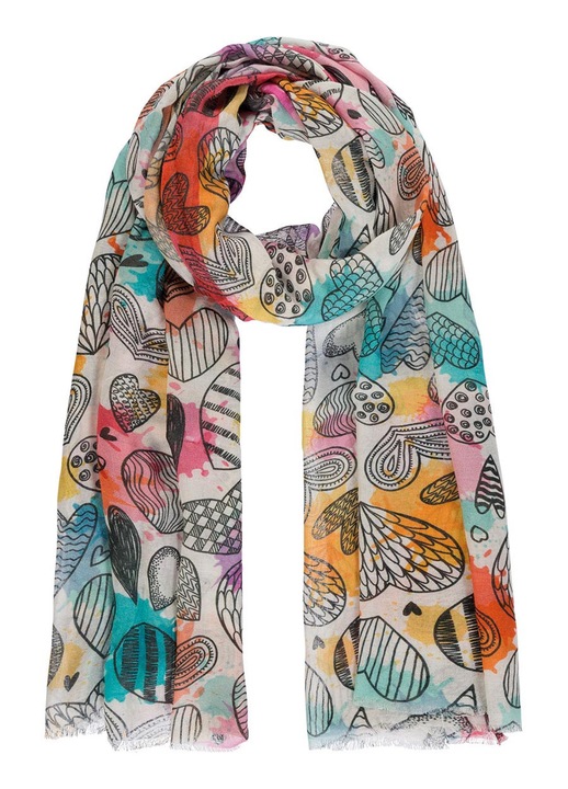 Passigatti piros női kendő