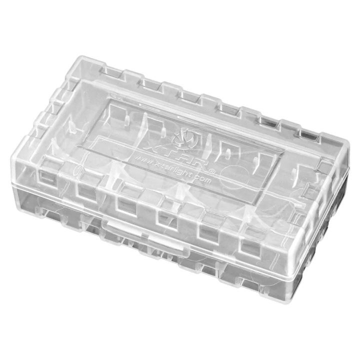 Cutie-recipient de ambalare Xtar pentru baterie cu 2 celule 20700 / 21700