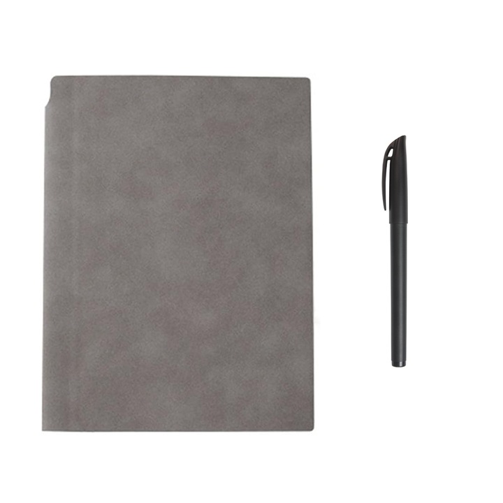 Agenda G&S PRO® – Colectia AristoNotes, format A5, nedatata, coperta flexibila din piele, pix negru inclus