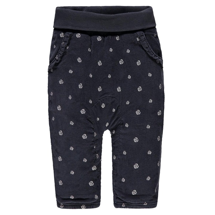 Kanz lányka nadrág, pamut, antracit, 68 CM