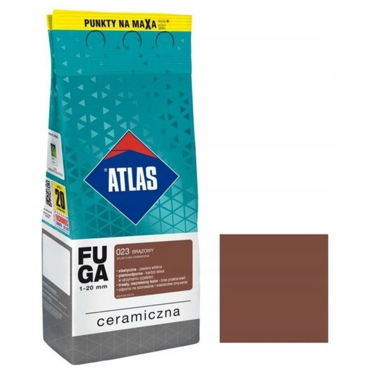 Чакъл керамичен 1-20мм 023 кафяв 2 кг Atlas