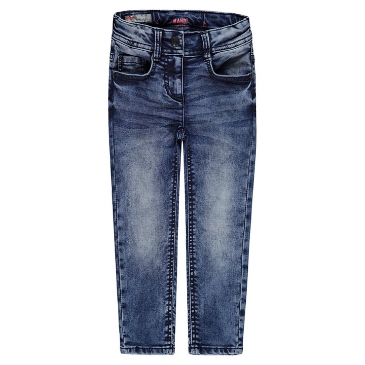 Lányka farmer, Kanz, pamut/poliészter/elasztán, kék, 92 CM