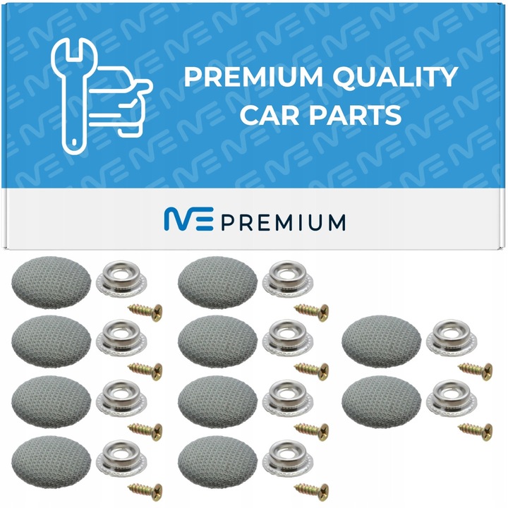 Комплект за ремонт на таван, Me Premium, висококачествени нитове за ремонт от мрежеста тъкан, лесен монтаж с отвертка, препоръчително разстояние за монтаж за всеки нит е 10-15 см, бежов, 10 броя