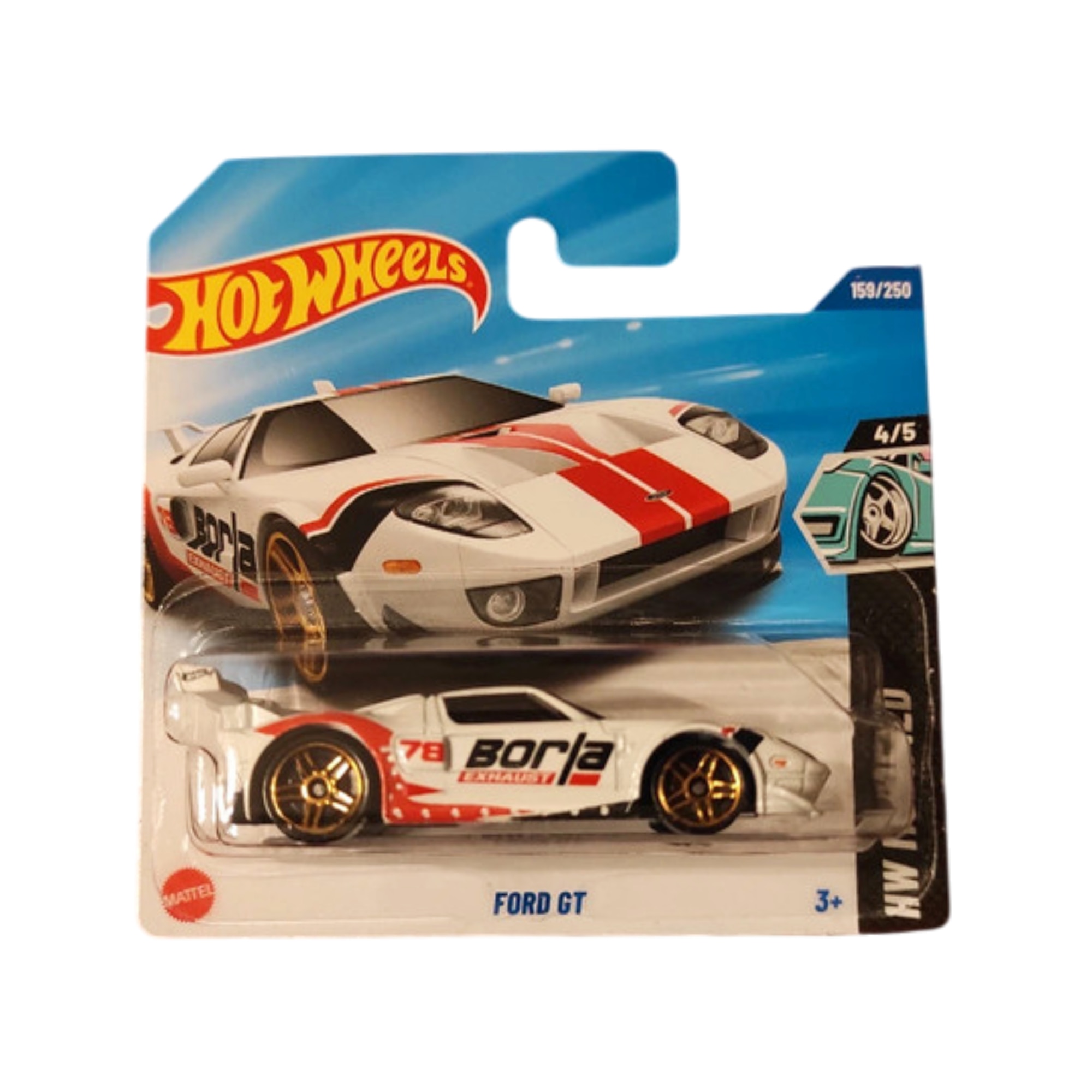 Hot Wheels 1/64 - Ford GT - Édition Mainline 2024 (No. 4/5) - Neuf