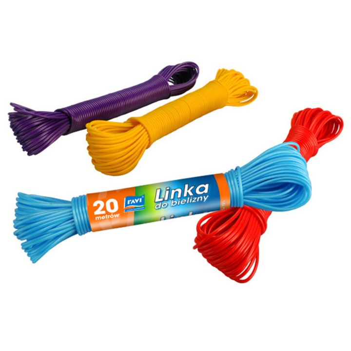 Linka de rufe Ravi 20m, rezistenta la intemperii, pentru interior si exterior