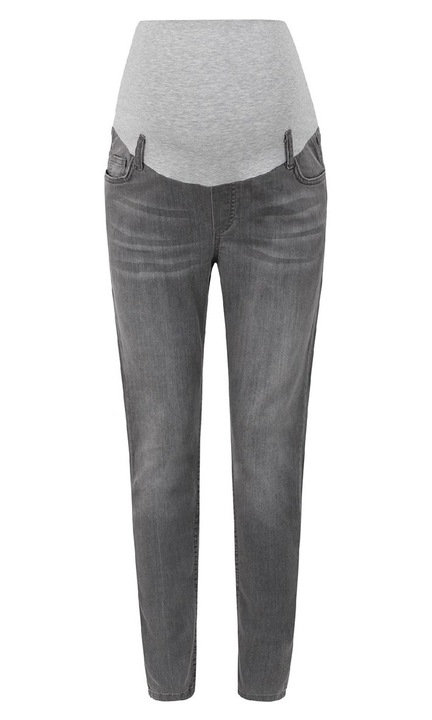 Bellybutton kismama skinny farmernadrág nőknek, pamut, szürke