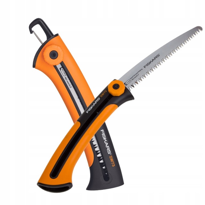Ръчен трион Fiskars Xtract, 22,3см, 160мм острие, ергономичен, със закопчаване на колан